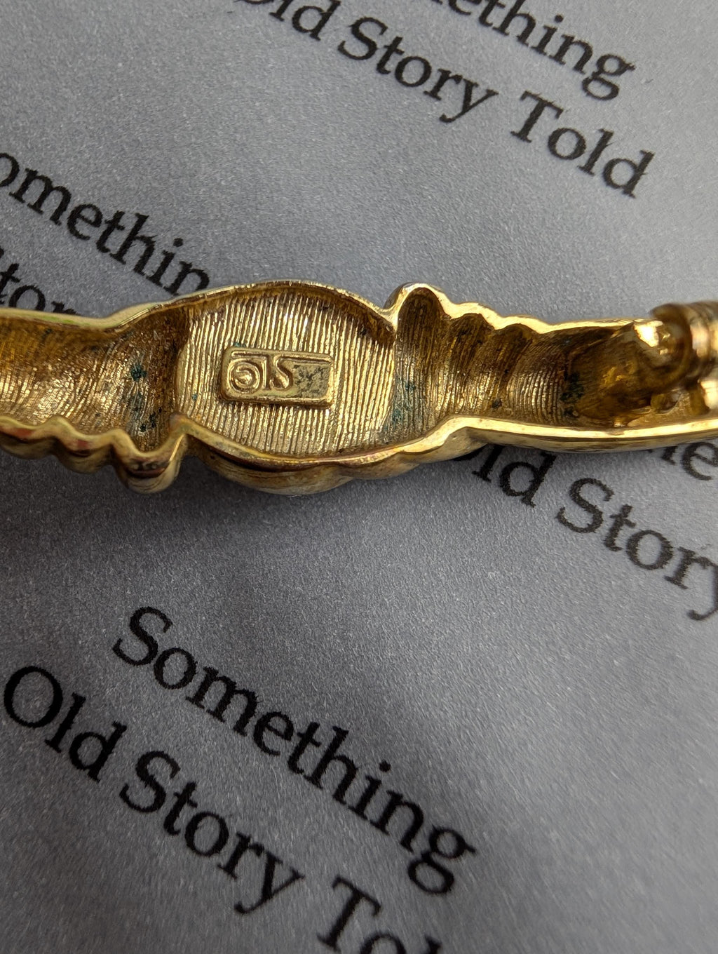 Signed Joan Rivers Gold Tone Torpedo Brooch | Faux Mabe Pearl Rhinestone Pin __etsy:8009243477