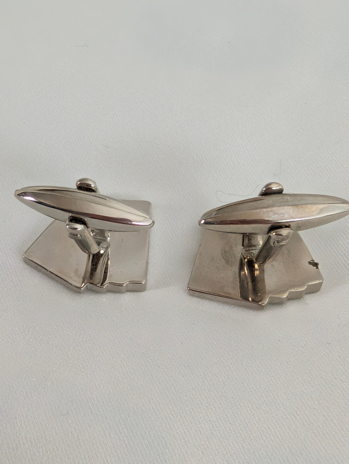 Vintage Playing Card Cufflinks, Four Aces Poker Cuff Links, Silver Tone Enamel Lucky Hand Vegas Casino Jewellery, Gambler Gift for Him Groom