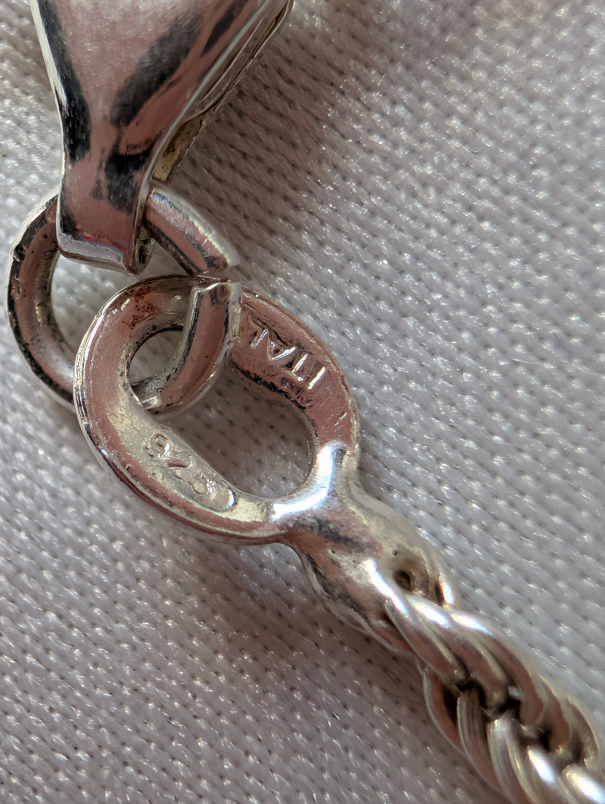 Vintage Sterling Silver Puffed Heart Bracelet 925 Italy Perforated Honeycomb Rope Chain, Romantic Filigree Gift, Something Old Story Told