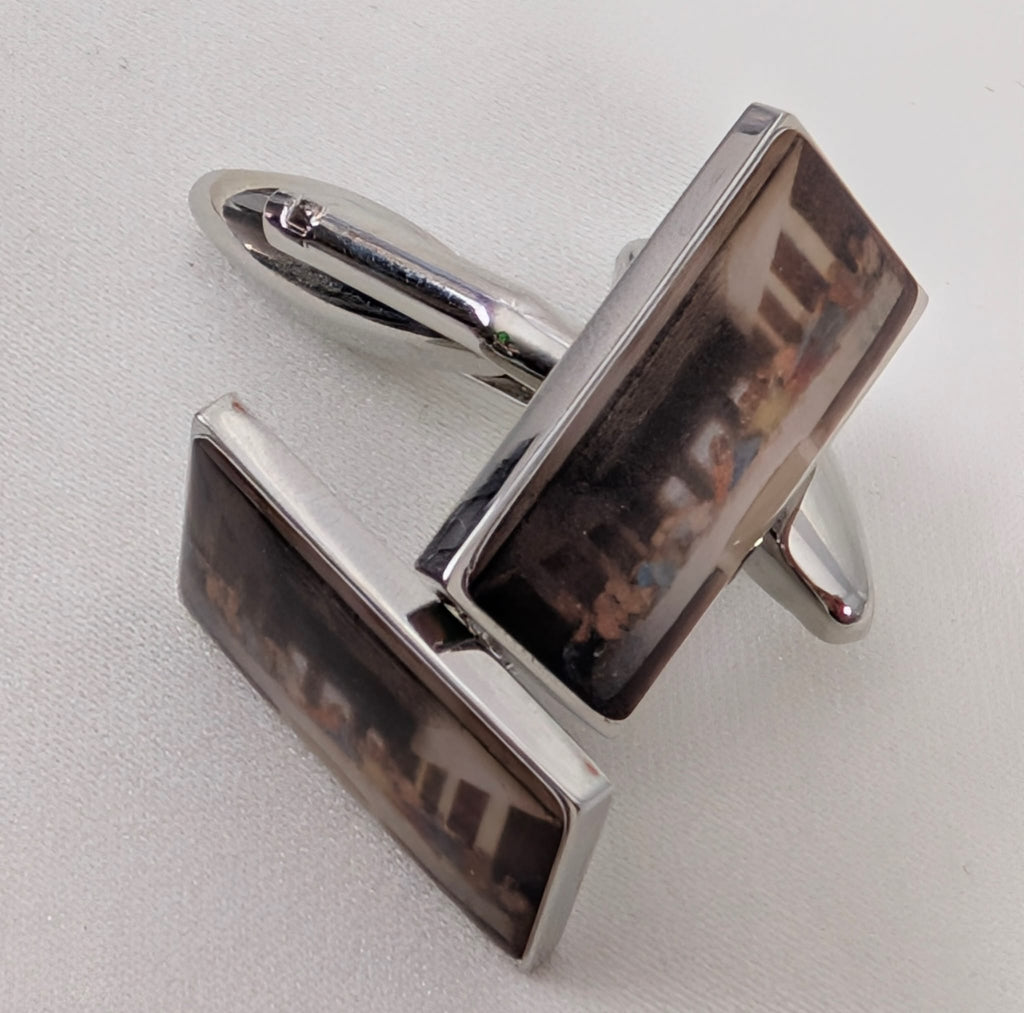 The Last Supper Cufflinks Leonardo Da Vinci Art Cufflinks, Religious Christian Faith Shirt Accessories, Mens Renaissance Art