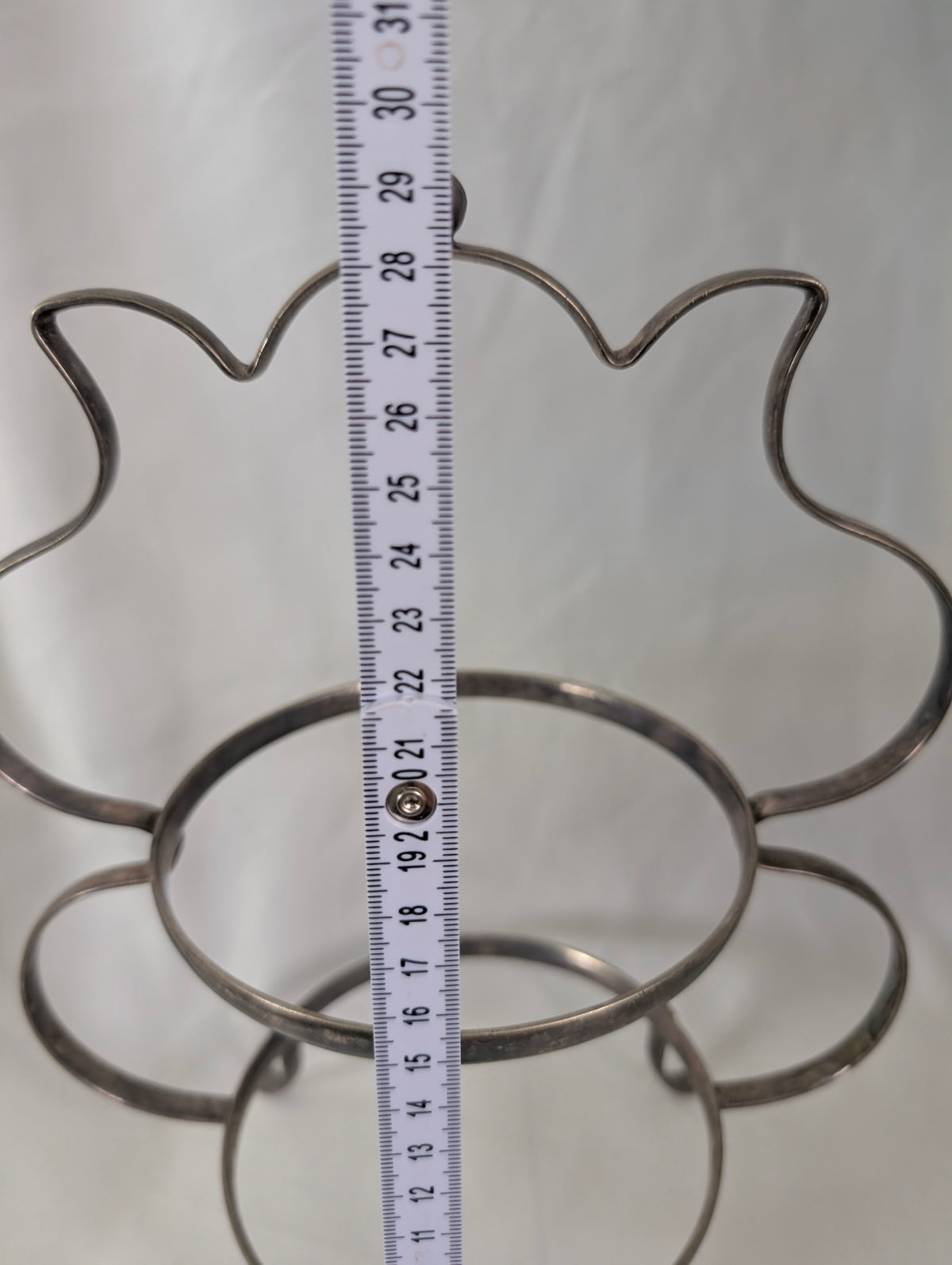Antique Silver Plate 2 Tier Cake Stand Frame, Victorian Art Nouveau EPNS Afternoon Tea Wire Tiered Server, Tableware Decor