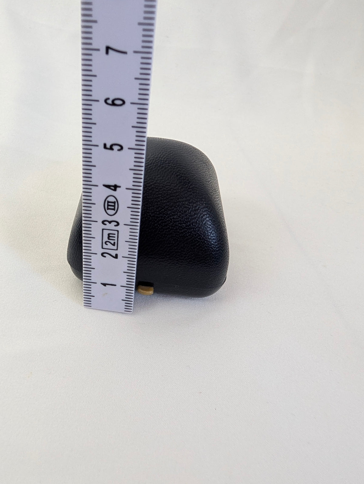 Vintage Ring Box Black Domed Leatherette Jewellers Box, WF Goldstraw Goldsmith Leek Staffordshire, Antique Engagement Ring Display Box