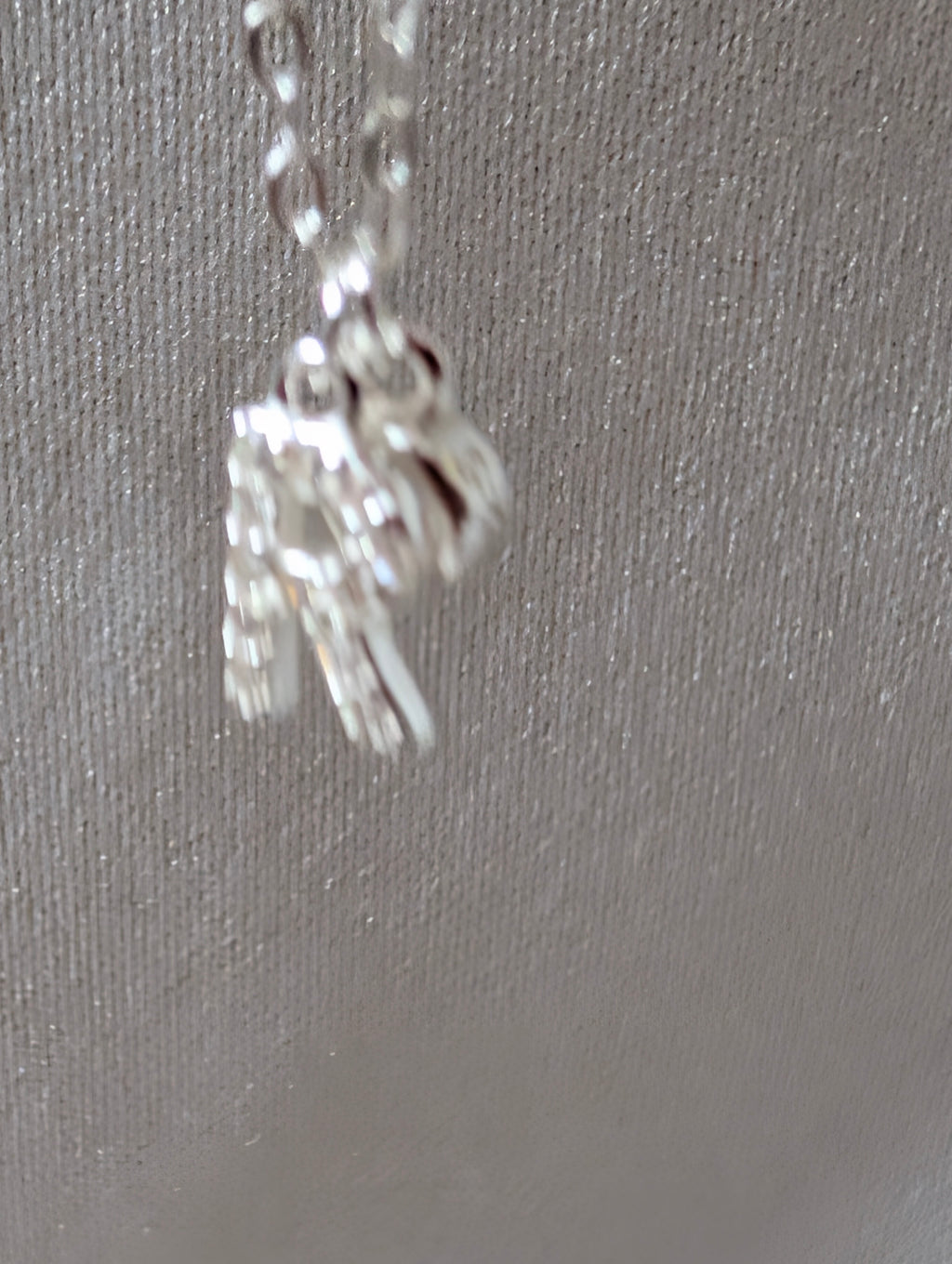 Sterling Silver 925 Initial 'R' & Solitaire Crystal Charm Necklace – Dainty Pavé Letter Pendant with Adjustable Extender